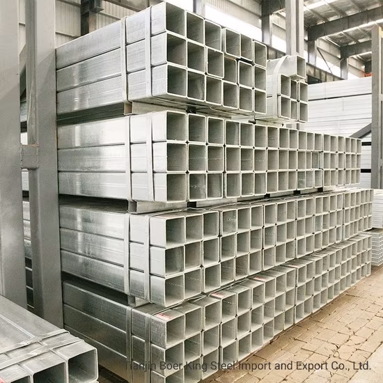 Hot Dipped Galvanized Steel Pipe / Square Tube /Rectagular Hollow Section
